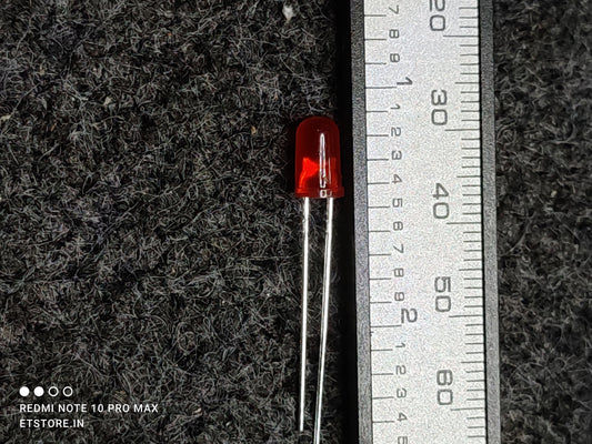RED 5mm LED DIFFUSED ET7008