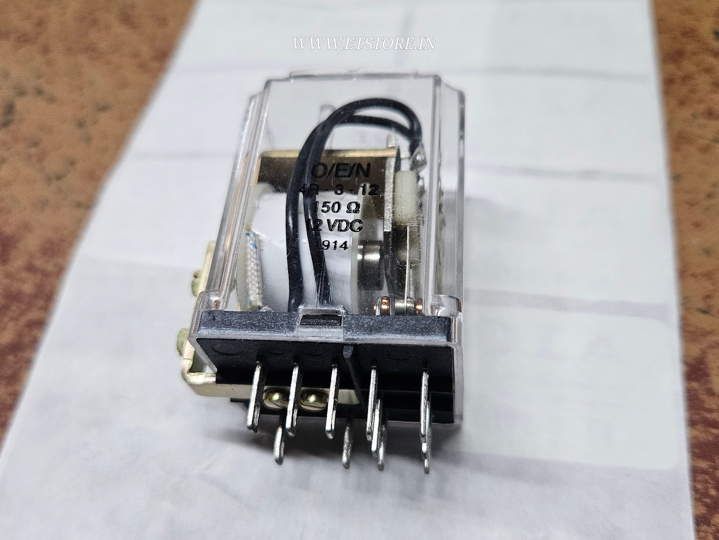 4R-3-12 RELAY OEN 12V DC DP3T 10A ET9608