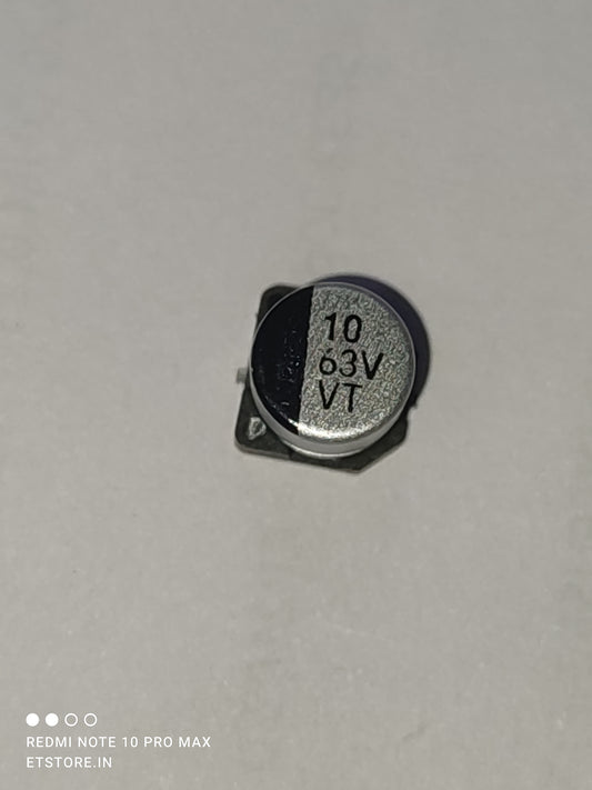 10uf 63V 6.3x5.4mm JWCO Aluminum Electrolytic Capacitors SMD ETA2782