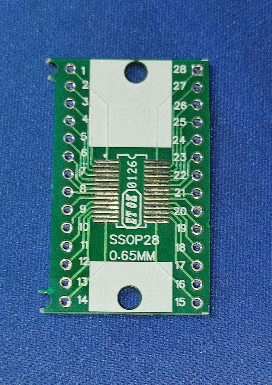 28pin PCB Board SMD To DIP 28 PIN sop28 to dip28 Converter soic28  breakout board  ET5303
