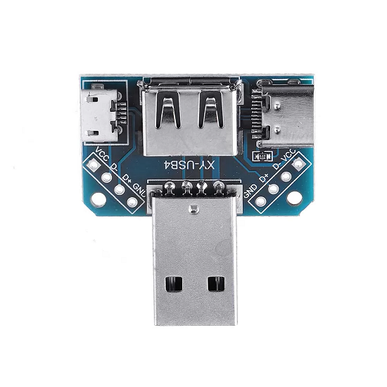 Usb Adapter Board 4 in 1 USB Adapter Board Male to Female Micro Type-C ET9550 – EMERGING ...