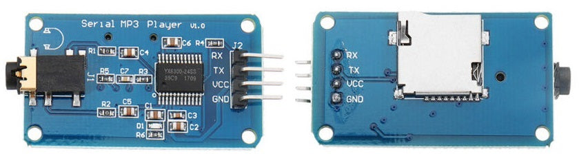 GD3300 OR YX5300 UART Control Serial MP3 Music Player Module ET5659 ...